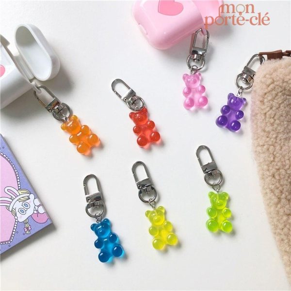 Porte-clé Haribo aux couleurs vives et joyeuses