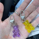 Porte-clé ours Haribo en plastique mignon