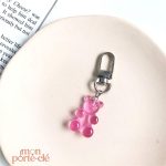 Porte-clé Haribo avec motif ours emblématique