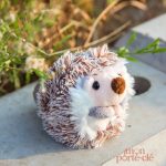 Porte-Clé Hérisson en cuir, alliant élégance et praticité