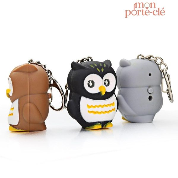 Porte-clé Chouette en forme d'animaux