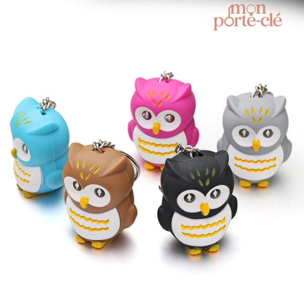 Porte-clé Hibou pour les amoureux des hiboux