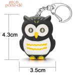 Porte-clé Hibou pour les passionnés de nature