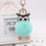 Chouette en peluche, porte-clé idéal pour les passionnés