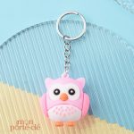 Hibou porte-clé, allié coloré pour retrouver vos clés facilement