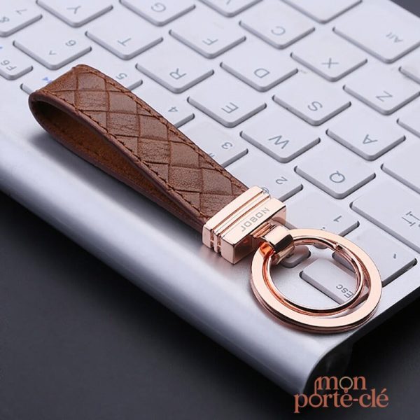 Porte-clé design contemporain, touche d'élégance