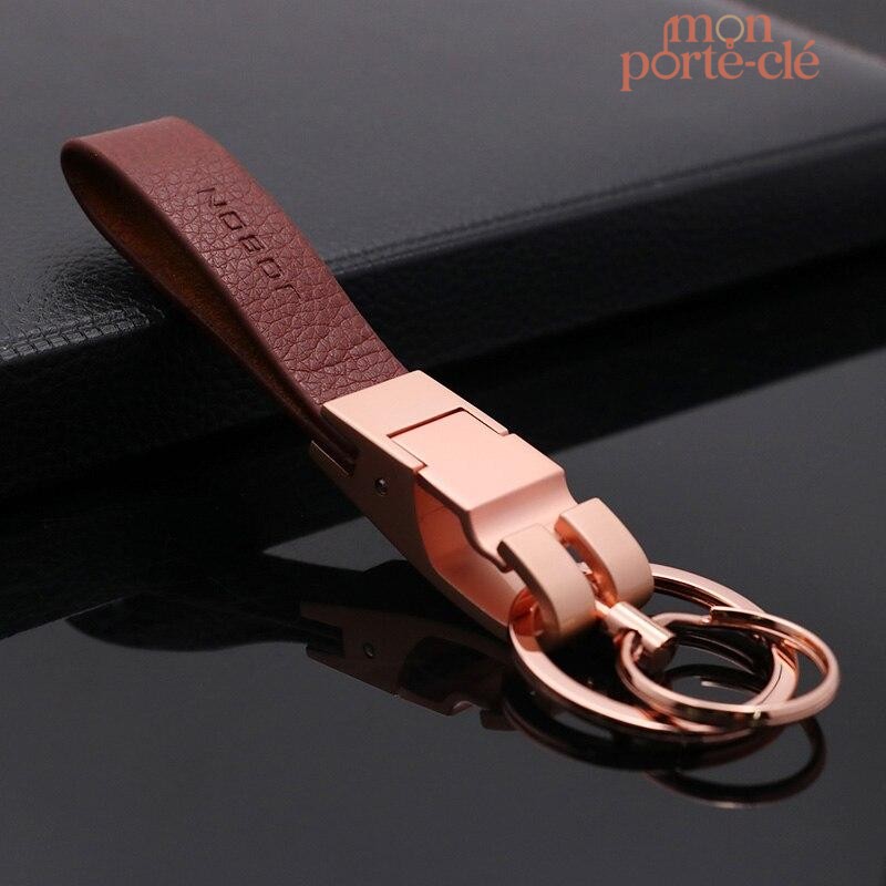 Porte-Clé Homme Cuir Luxe