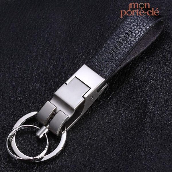 Porte-clé pratique en cuir pour homme moderne