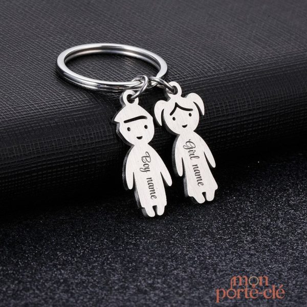 Porte-clé tendance pour hommes et femmes