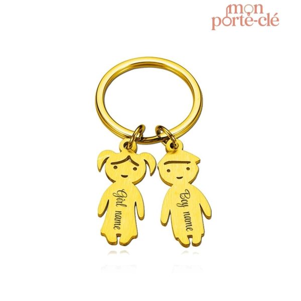 Accessoire porte-clé polyvalent unisexe