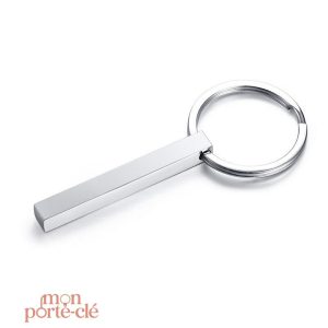 Accessoire homme : porte-clé gravé unique
