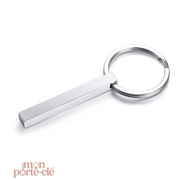 Accessoire homme : porte-clé gravé unique