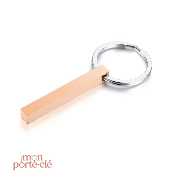 Porte-clé gravé, idéal pour un homme moderne