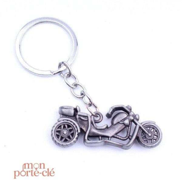 Accessoire moto en forme de chopper vintage