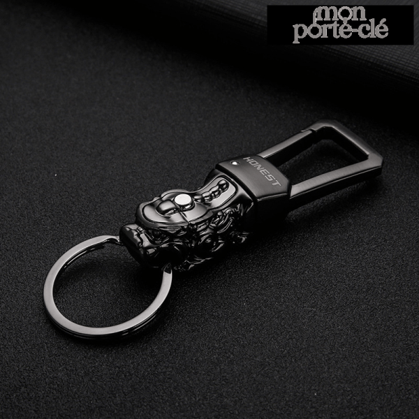 Porte-clé homme au design distinctif et raffiné