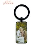 Porte-clé personnalisé avec photo pour homme