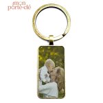 Porte-clé homme sur mesure, souvenir photo unique
