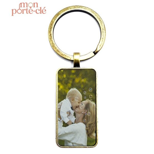 Porte-clé homme sur mesure, souvenir photo unique