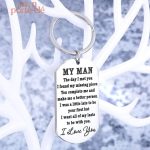 Porte-clé chic homme, expression de l'affection