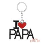 Porte-clé I Love Papa pour célébrer la Fête des Pères