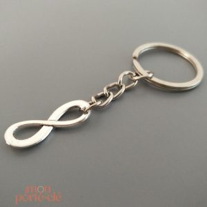 Accessoire tendance : porte-clé Signe Infini
