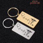 Porte-Clé Infirmière Personnalisé