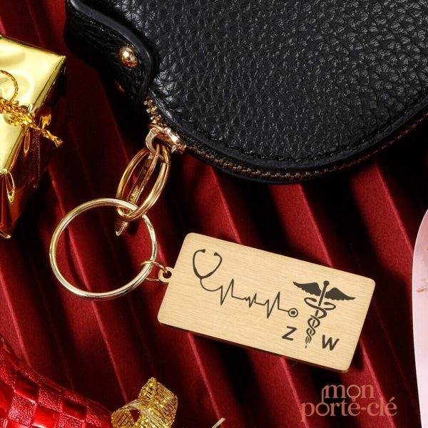 Porte-Clé Personnalisé pour Professionnels de Santé