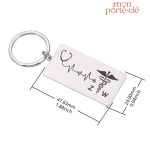 Porte-Clé Infirmière : Souvenir Pratique et Élégant