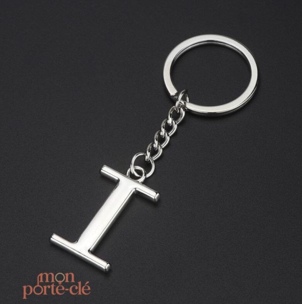 Porte-Clé Initiale comme accessoire de mode