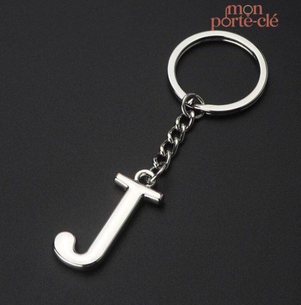 Porte-Clé Initiale pour homme et femme