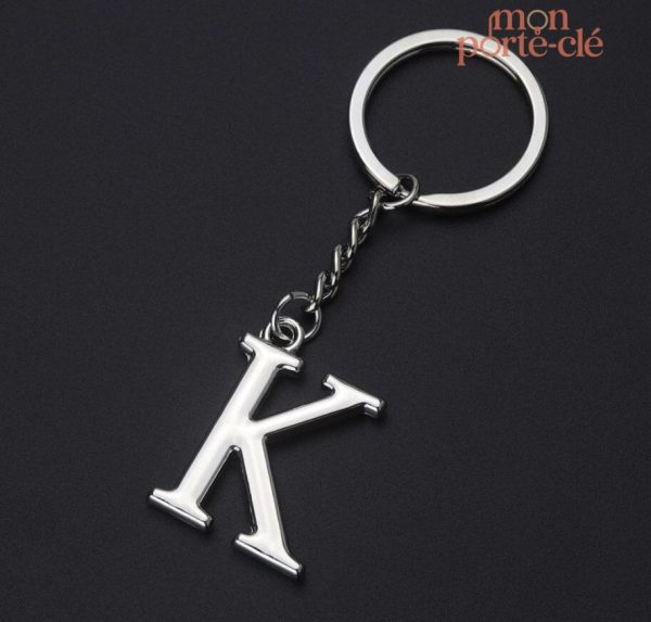 Porte-Clé Initiale fait main