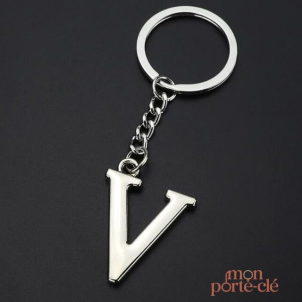 Porte-Clé Initiale Personnalisé - vue 3