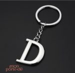 Porte-Clé Initiale design élégant