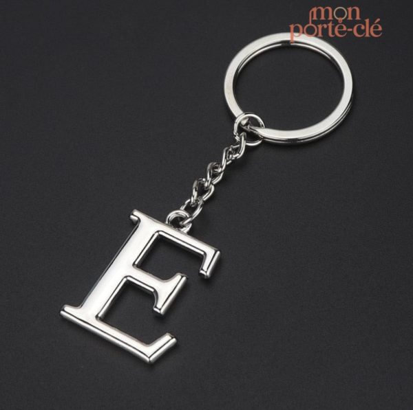 Porte-Clé Initiale pour cadeau personnalisé