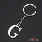 Porte-Clé Initiale moderne et stylé