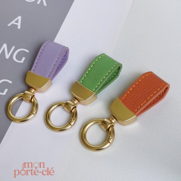 Porte-Clé Cuir Personnalisable