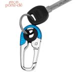 Porte-clé homme, robustesse et innovation en acier