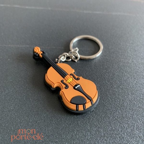 Porte-clé amusant avec symbole musical