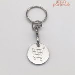 Accessoire pratique : Porte-Clé avec jeton de caddie