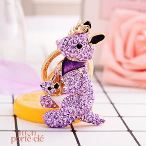 Porte-Clé Kangourou coloré et ludique pour les fans