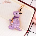 Porte-Clé kangourou en métal, accessoire tendance