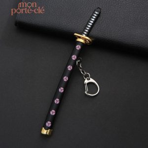 Porte-clé design épée japonaise