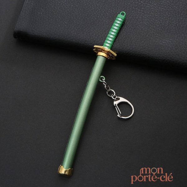 Porte-clé original en forme de katana