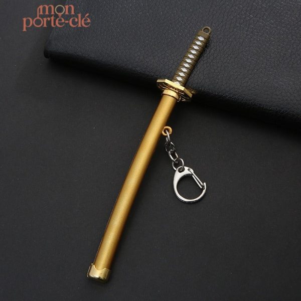 Porte-clé katana élégant et compact