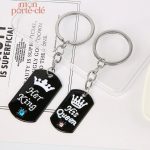 Porte-clé assorti pour les rois et reines du couple