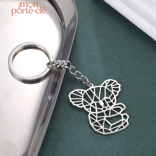 Porte-clé Koala pour homme, accessoire tendance