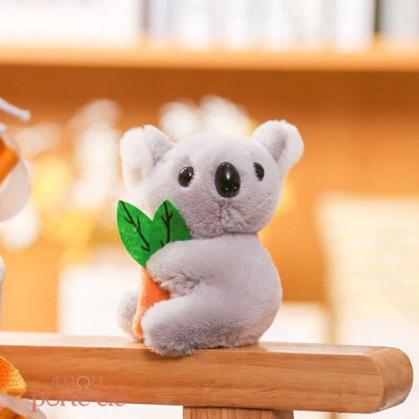 Accessoire porte-clé koala peluche pour un style ludique