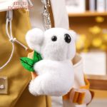 Porte-clé peluche en forme de koala, cadeau idéal