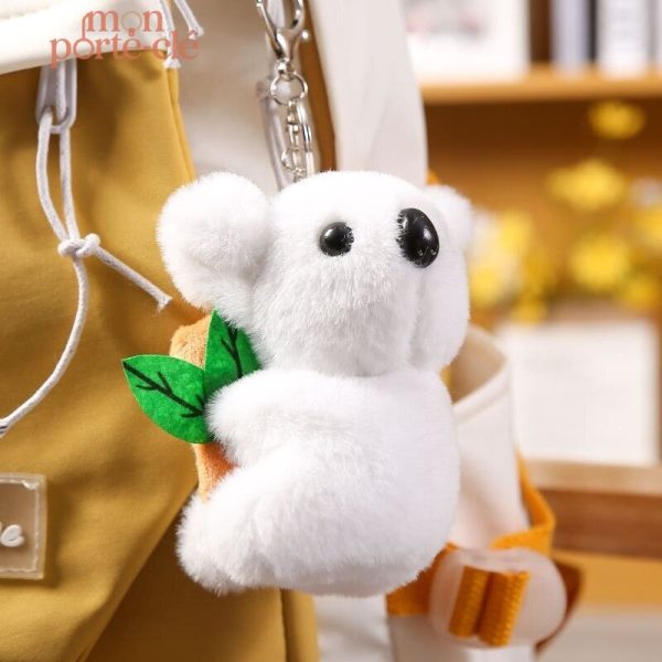 Porte-clé peluche en forme de koala, cadeau idéal