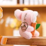 Porte-clé koala en peluche, accessoire tendance et fun